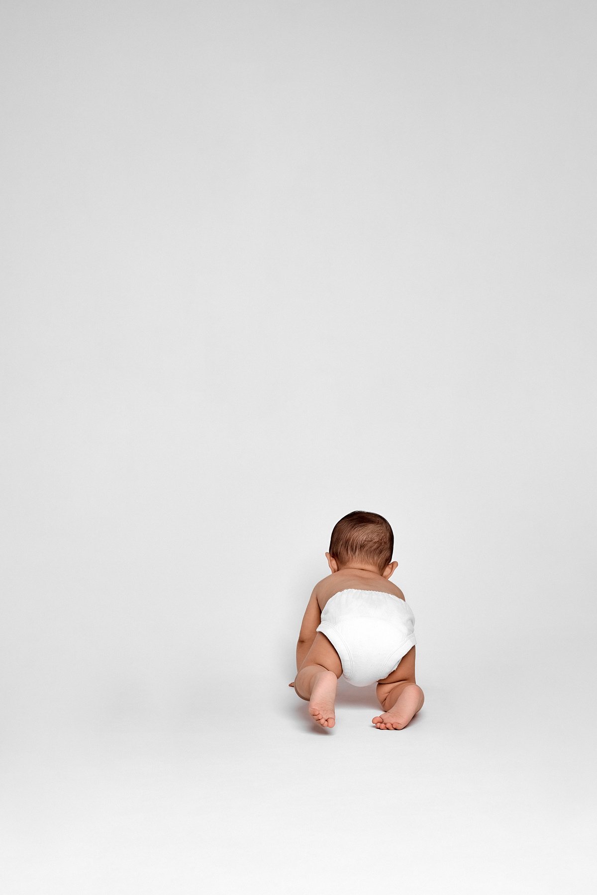 Cute Baby Crawling